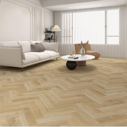 LVT Dryback Sildeben - Lys Eg - 2,5 mm
