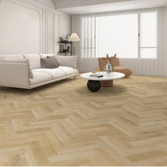 LVT Dryback Sildeben - Lys Eg - 2,5 mm