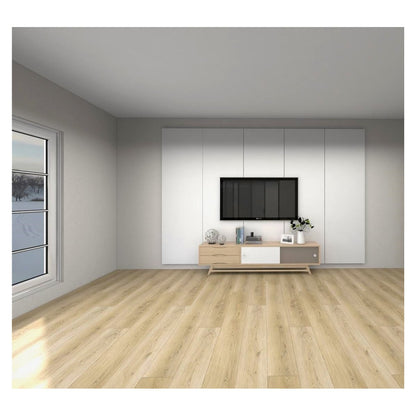 LVT Elite Large Vinyl Klik Med Kork -Plank Lys Eg 337