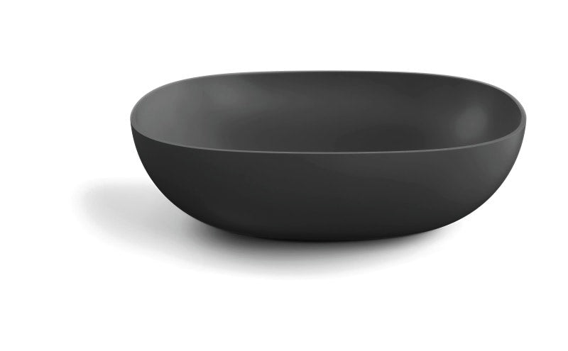 Cassøe Oval porcelænsvask – sort