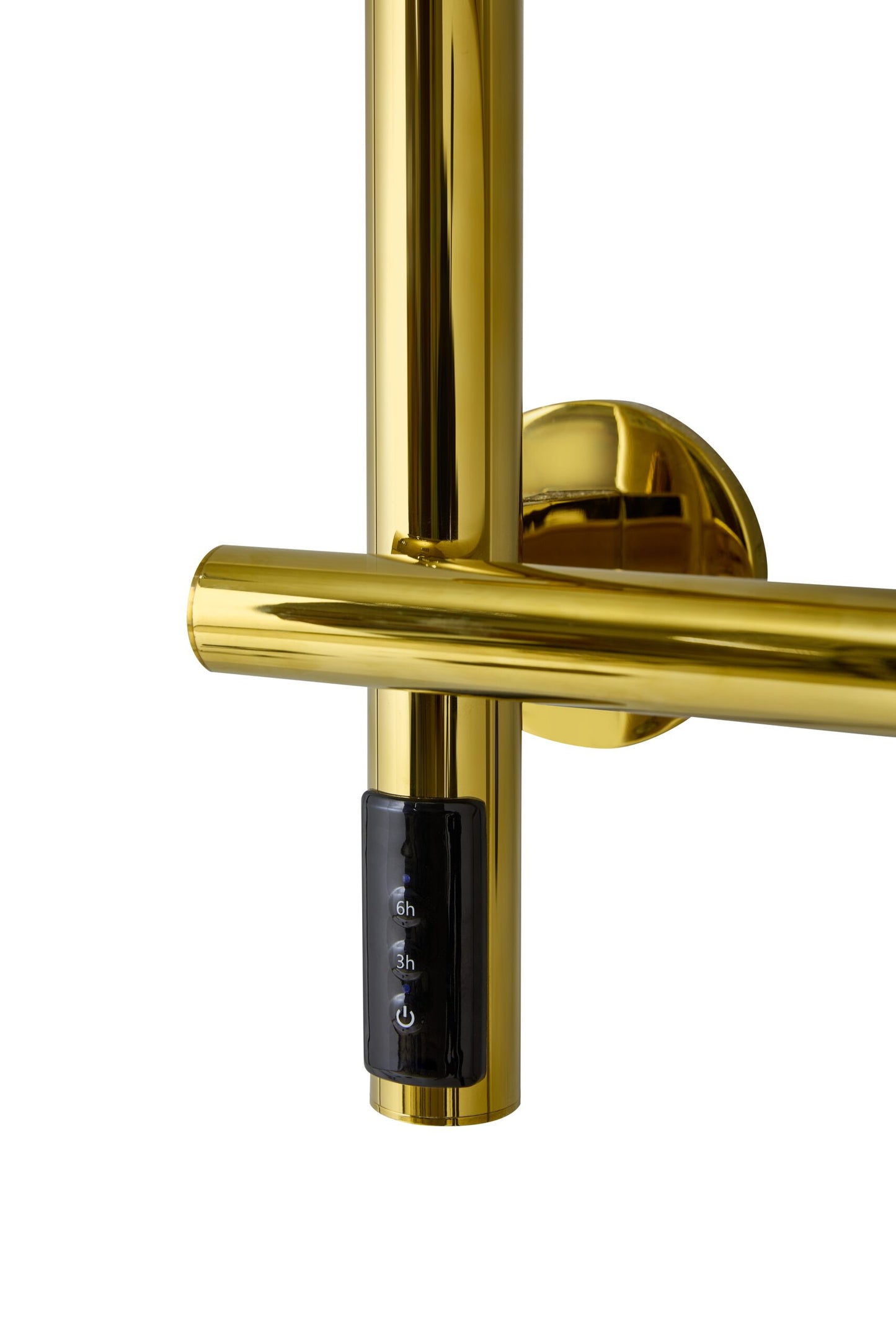 Cassøe Lazio El-Håndklædetørrer Poleret Messing