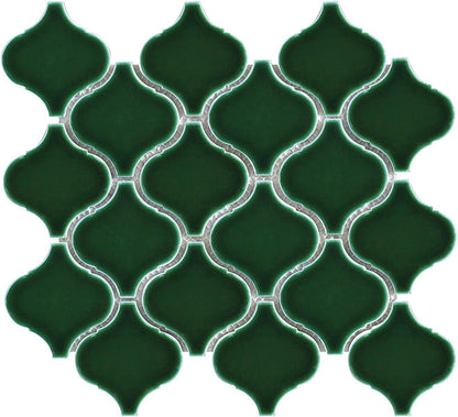 Vægfliser Mosaik Flame Green