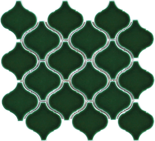 Vægfliser Mosaik Flame Green