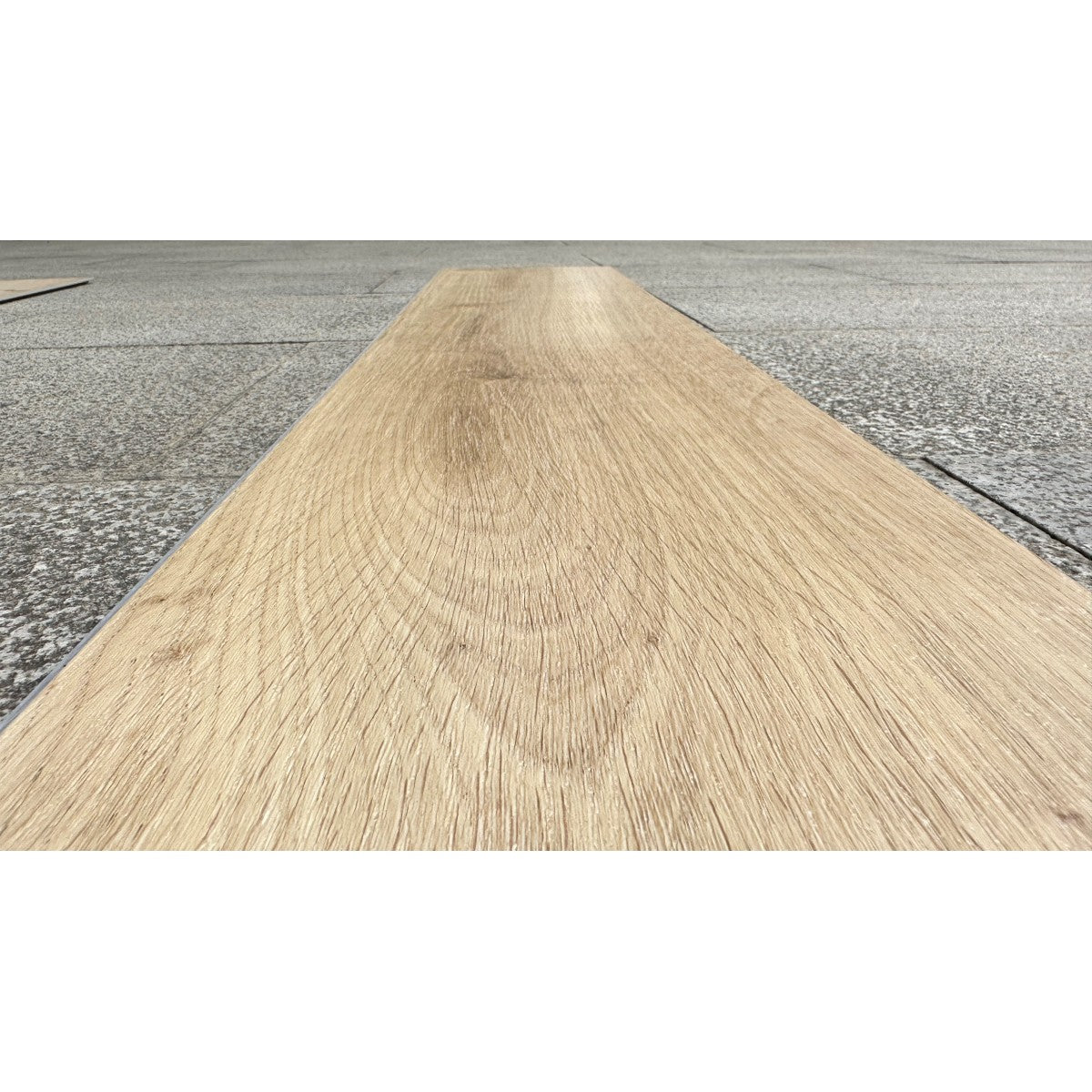 LVT Elite Large Vinyl Klik Med Kork -Plank er Lys Natur 185