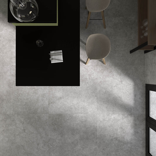 Betonlook Fliser Grain Stone Pearl