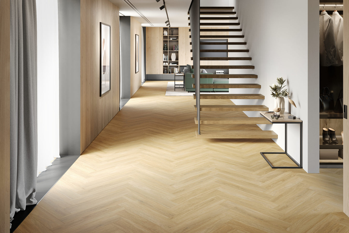 SPC Vinyl Klik Gulv Sildeben Nature Oak