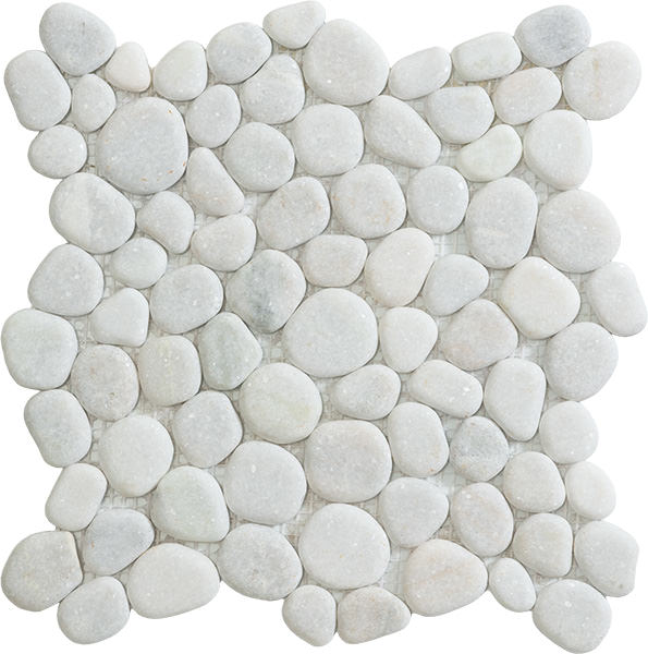 Vægfliser Mosaik Perla Level White