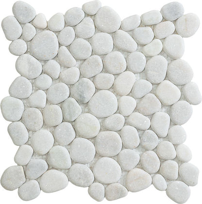 Vægfliser Mosaik Perla Level White
