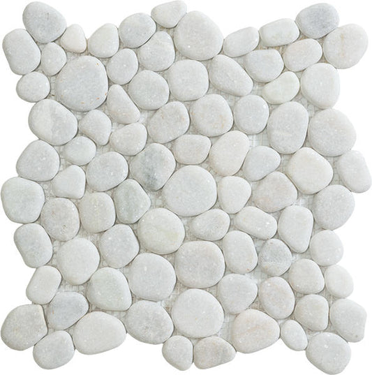 Vægfliser Mosaik Perla Level White