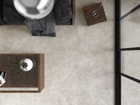 Betonlook Fliser Grain Stone Sand