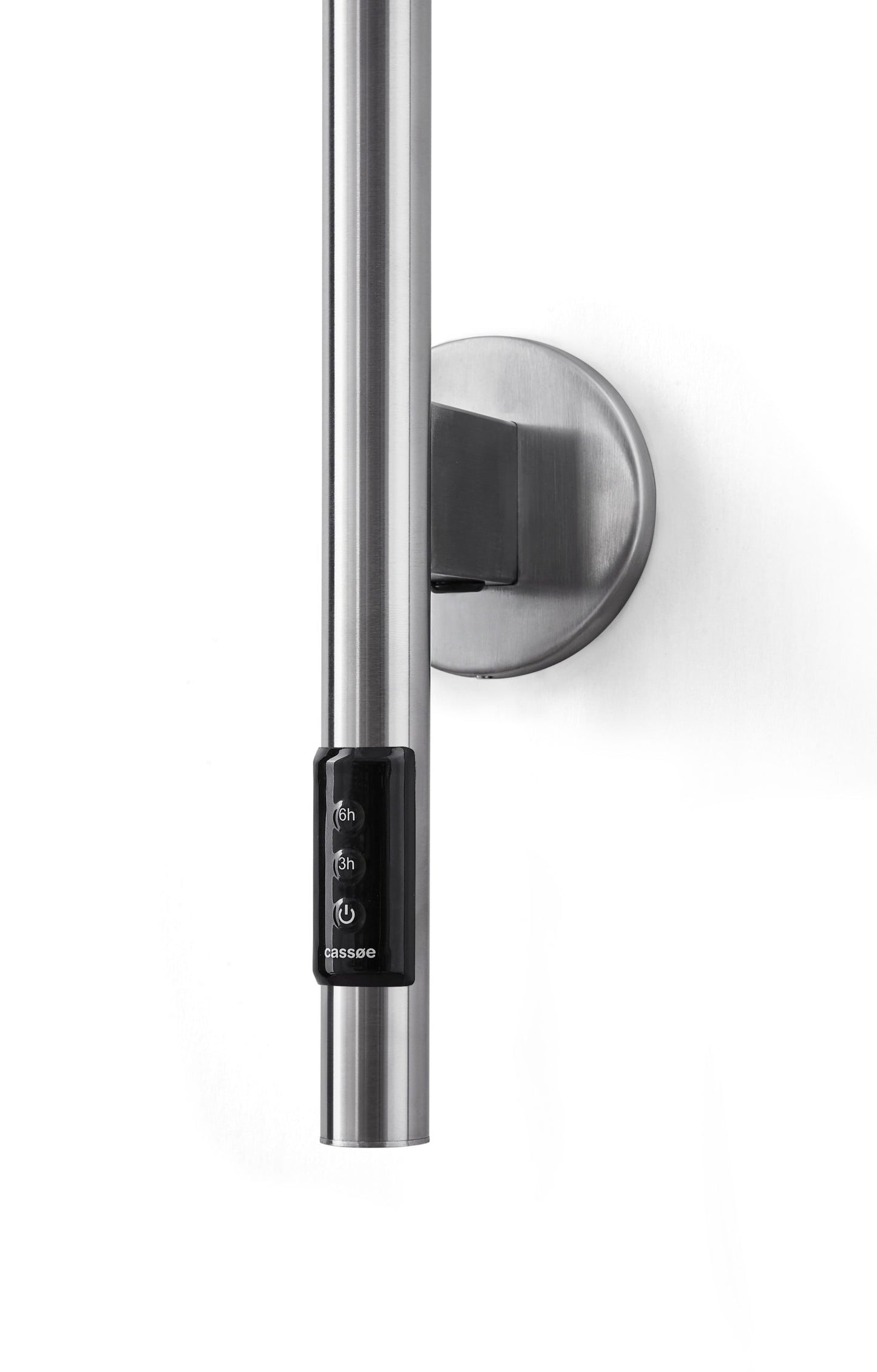 Cassøe Rimini El-Håndklædetørrer Børstet Stål