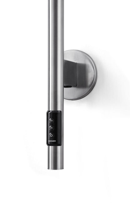 Cassøe Rimini El-Håndklædetørrer Børstet Stål