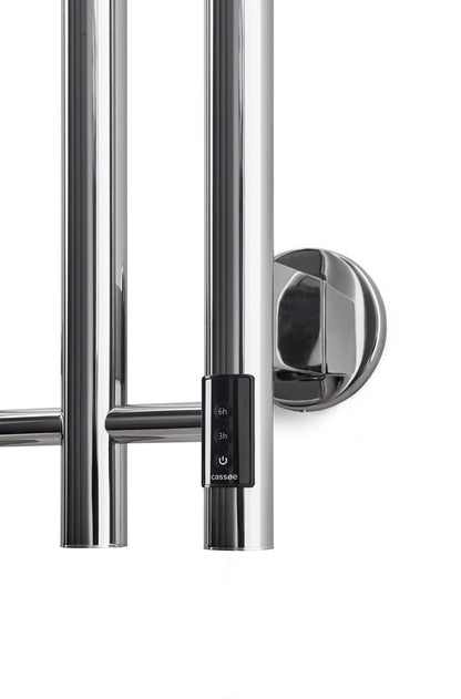Cassøe Catania El-Håndklædetørrer Poleret Stål