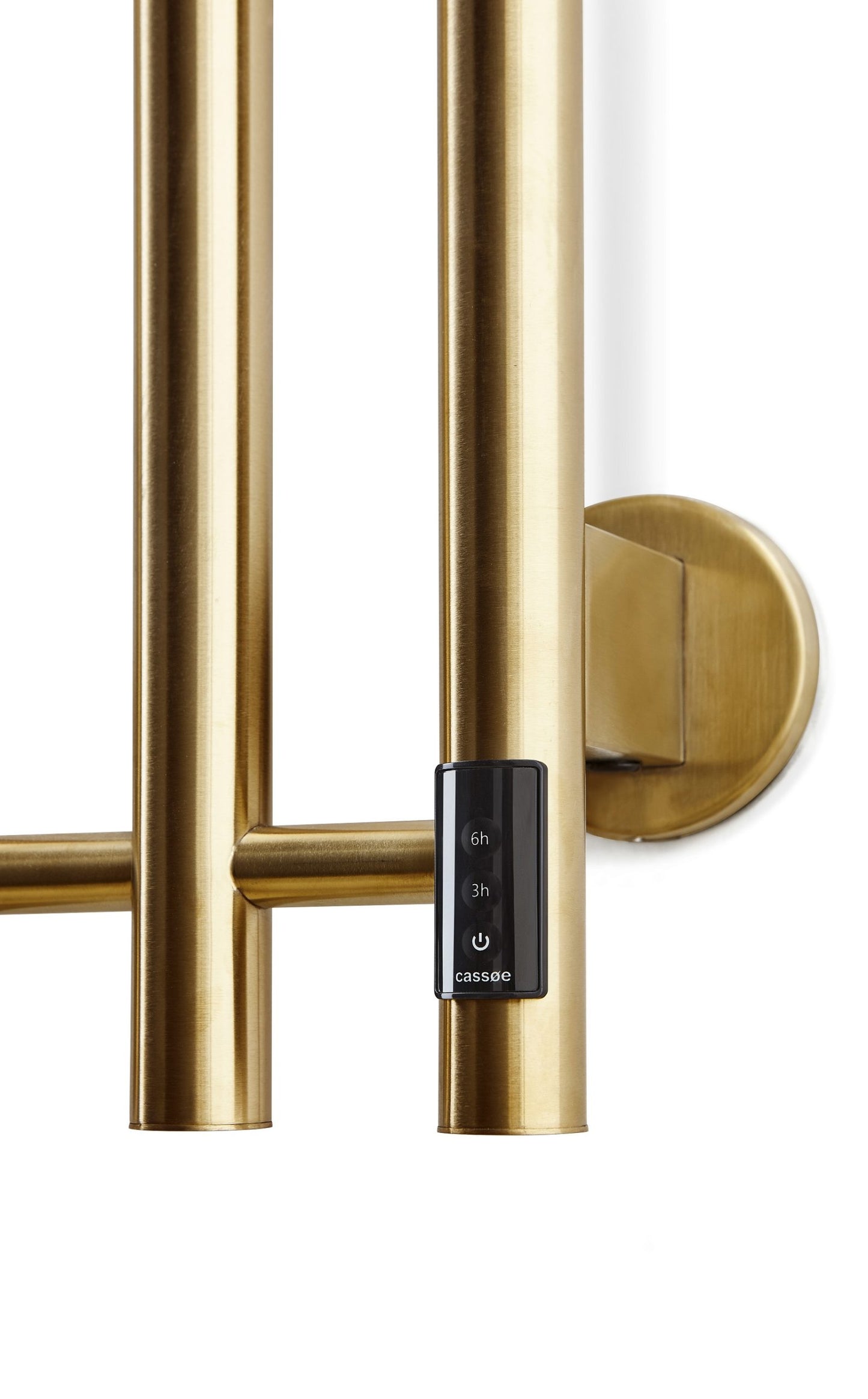 Cassøe Catania El-Håndklædetørrer Børstet Messing