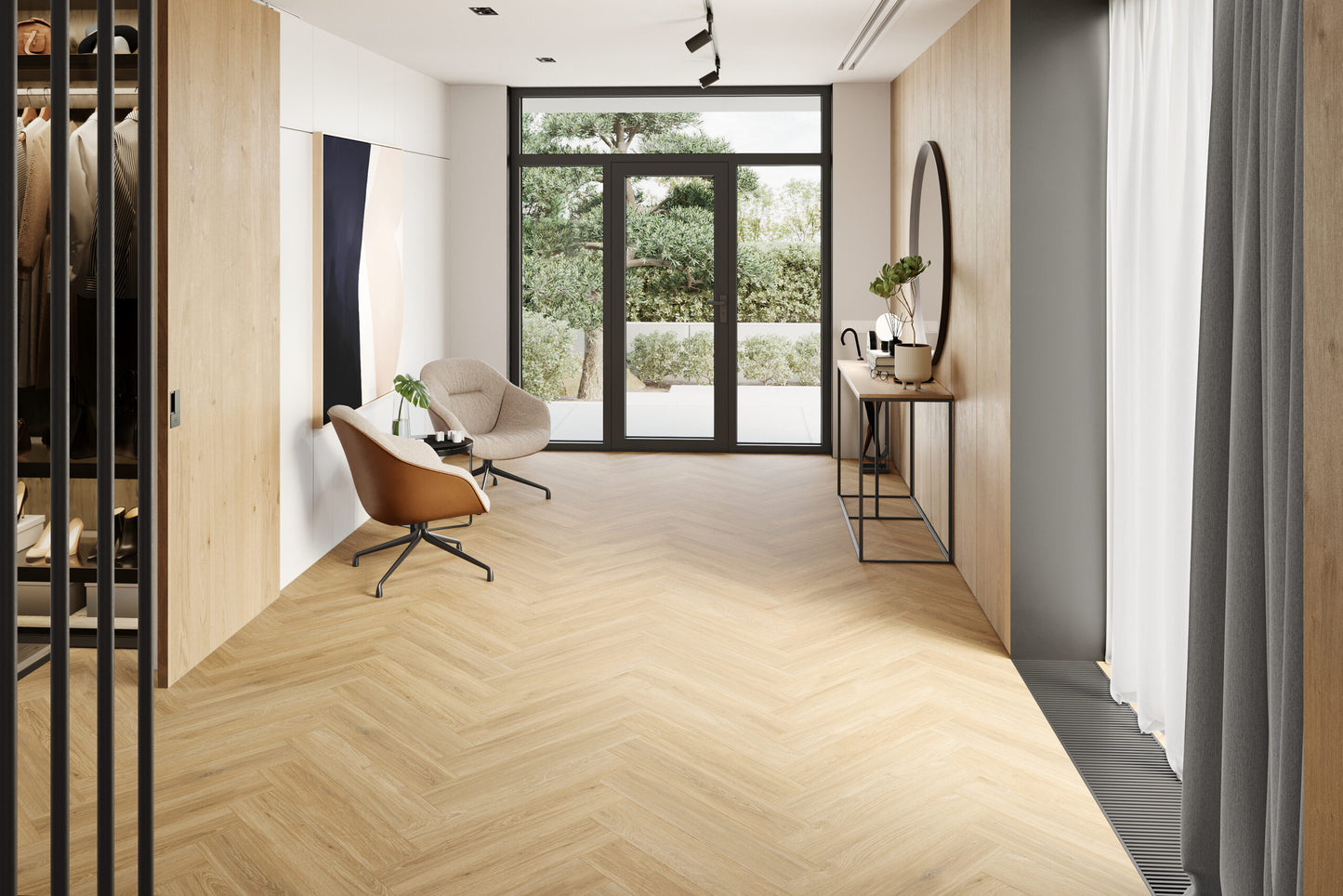 SPC Vinyl Klik Gulv Sildeben Nature Oak