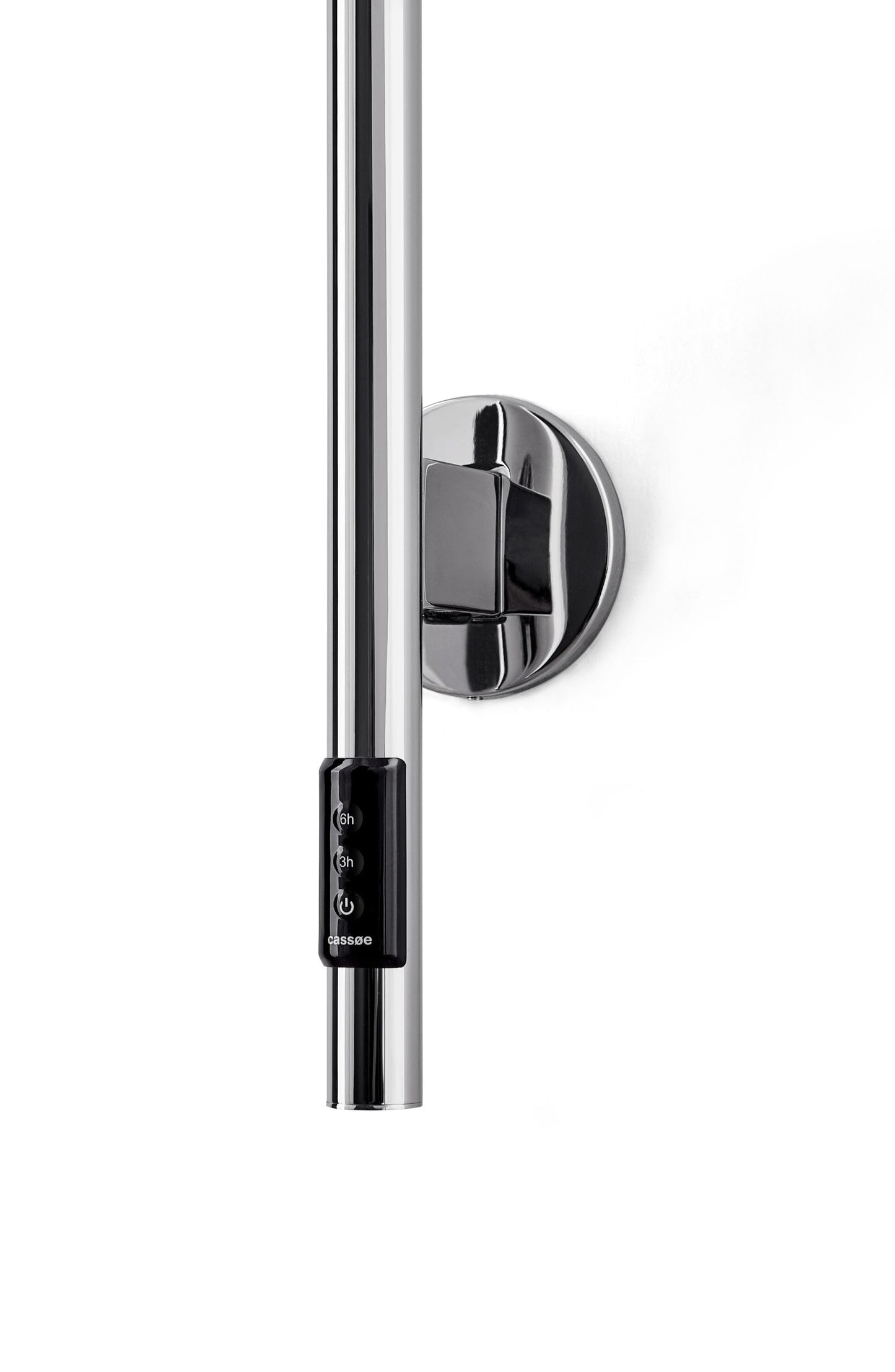 Cassøe Rimini El-Håndklædetørrer Poleret Stål