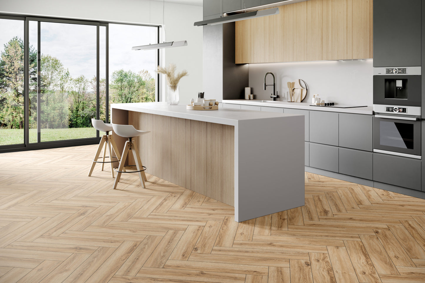 SPC Vinyl Klik Gulv Sildeben Vail Oak