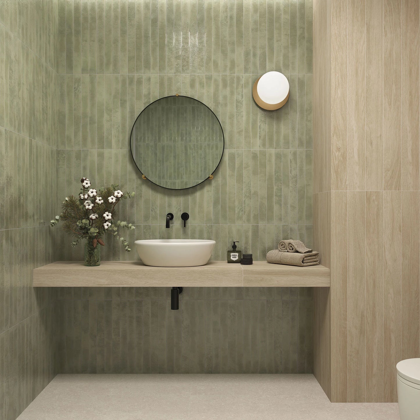 Sildebensfliser Makalu Menta