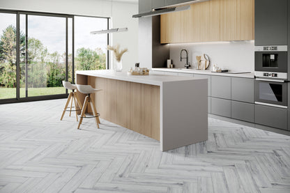 SPC Vinyl Klik Gulv Sildeben Ice Oak