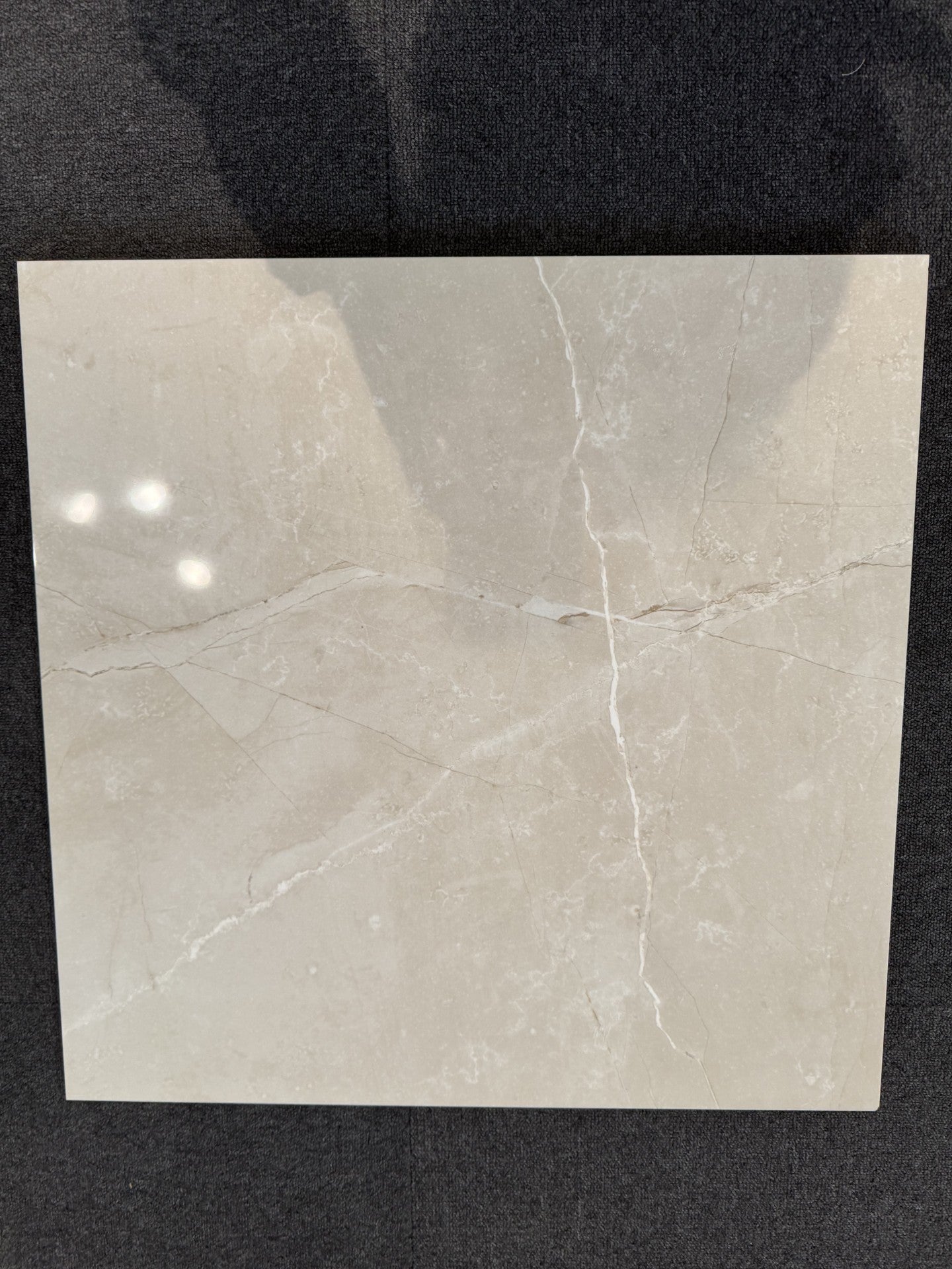 Rest Fliser Beige Højglans 60x60