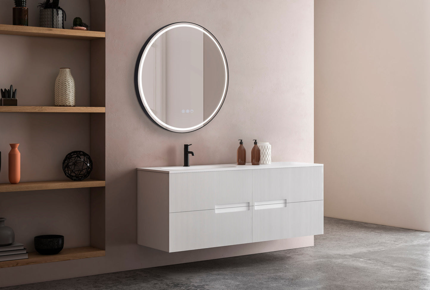 Rundt Led Spejl Spectra Premium