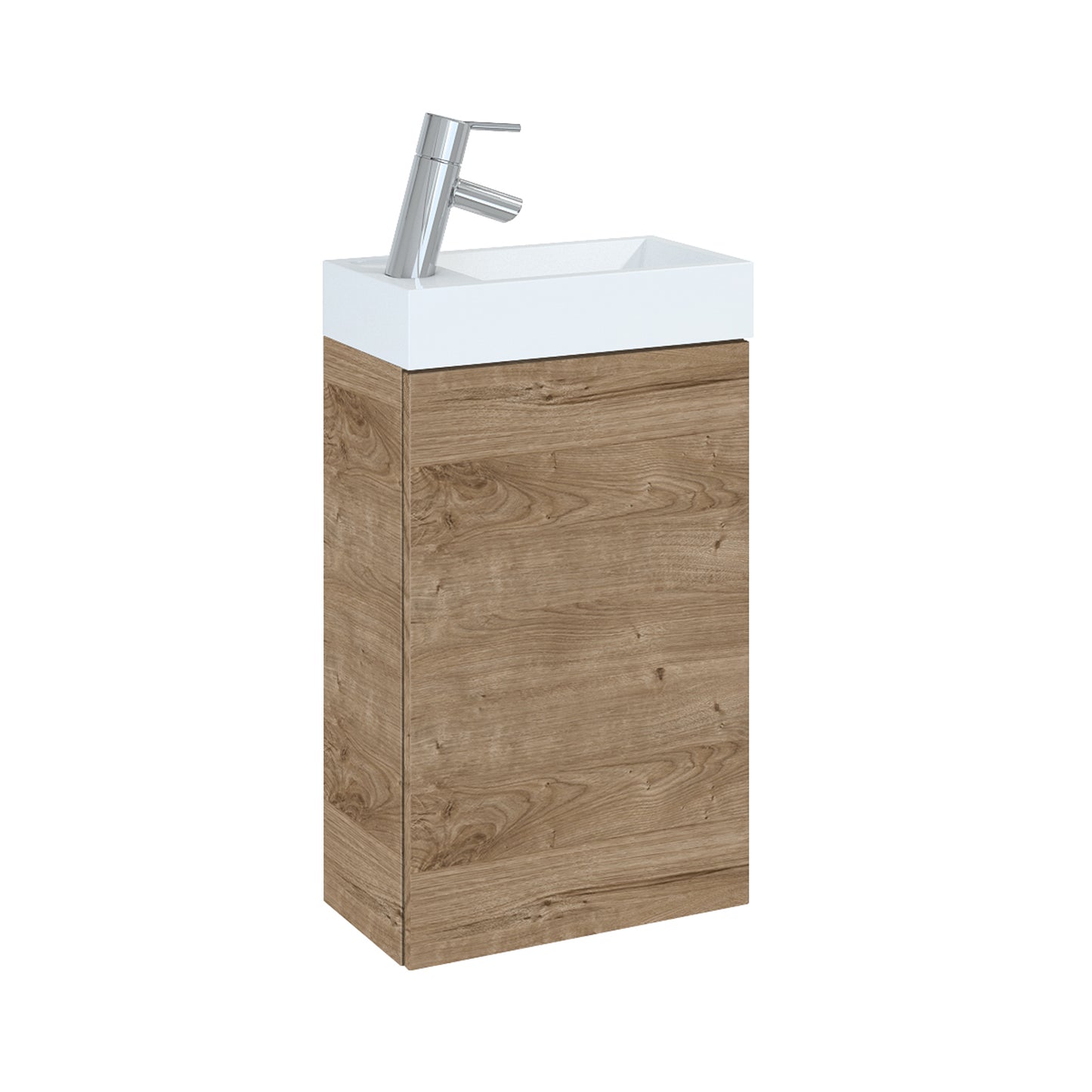 Badeværelsesmøbel Slim med Porcelænsvask