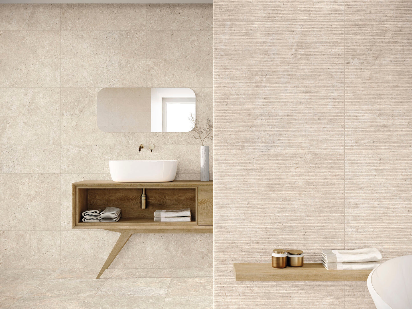 Stenlook Fliser Stoneland Ivory