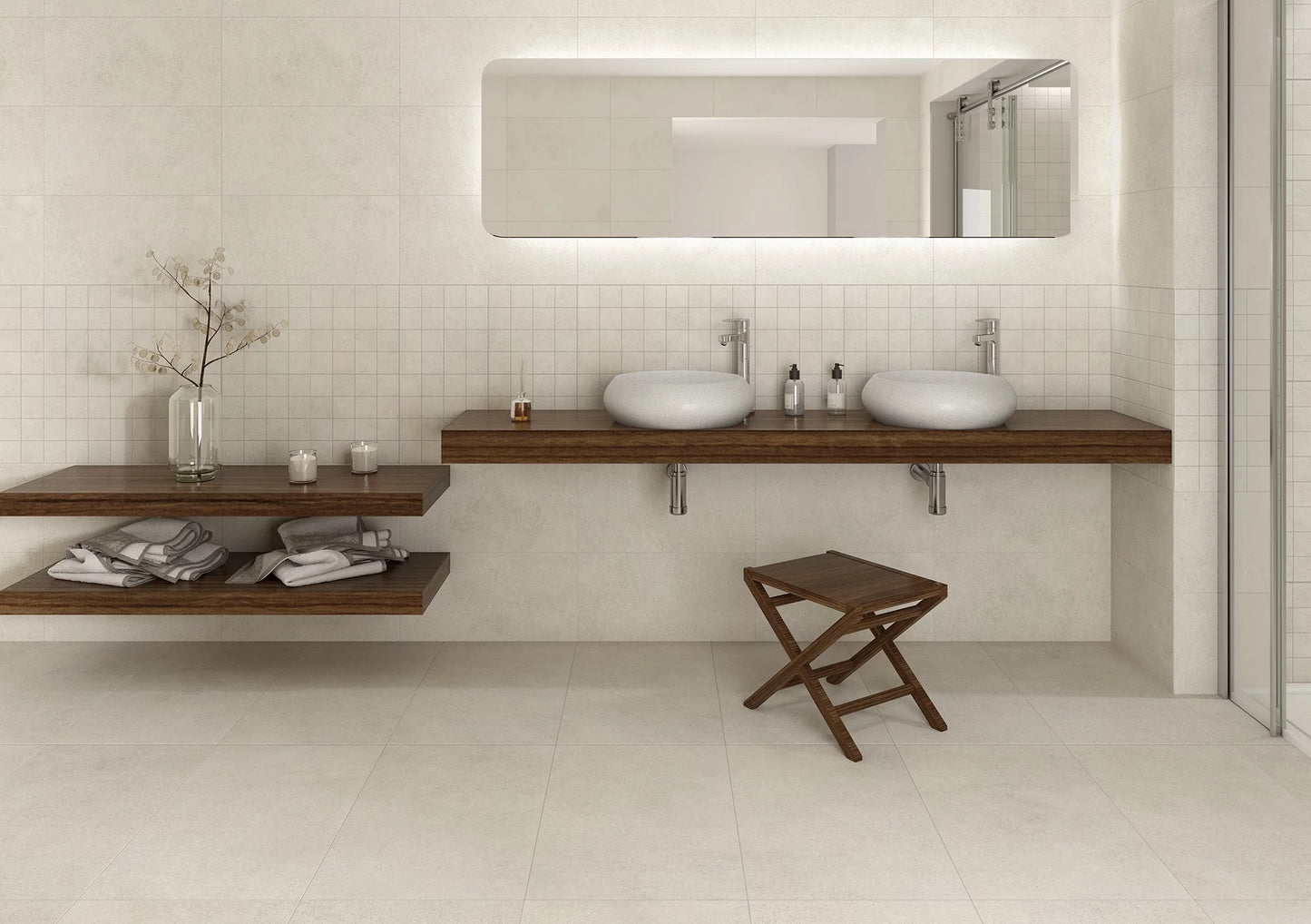 Betonlook Fliser Valdivia Marfil