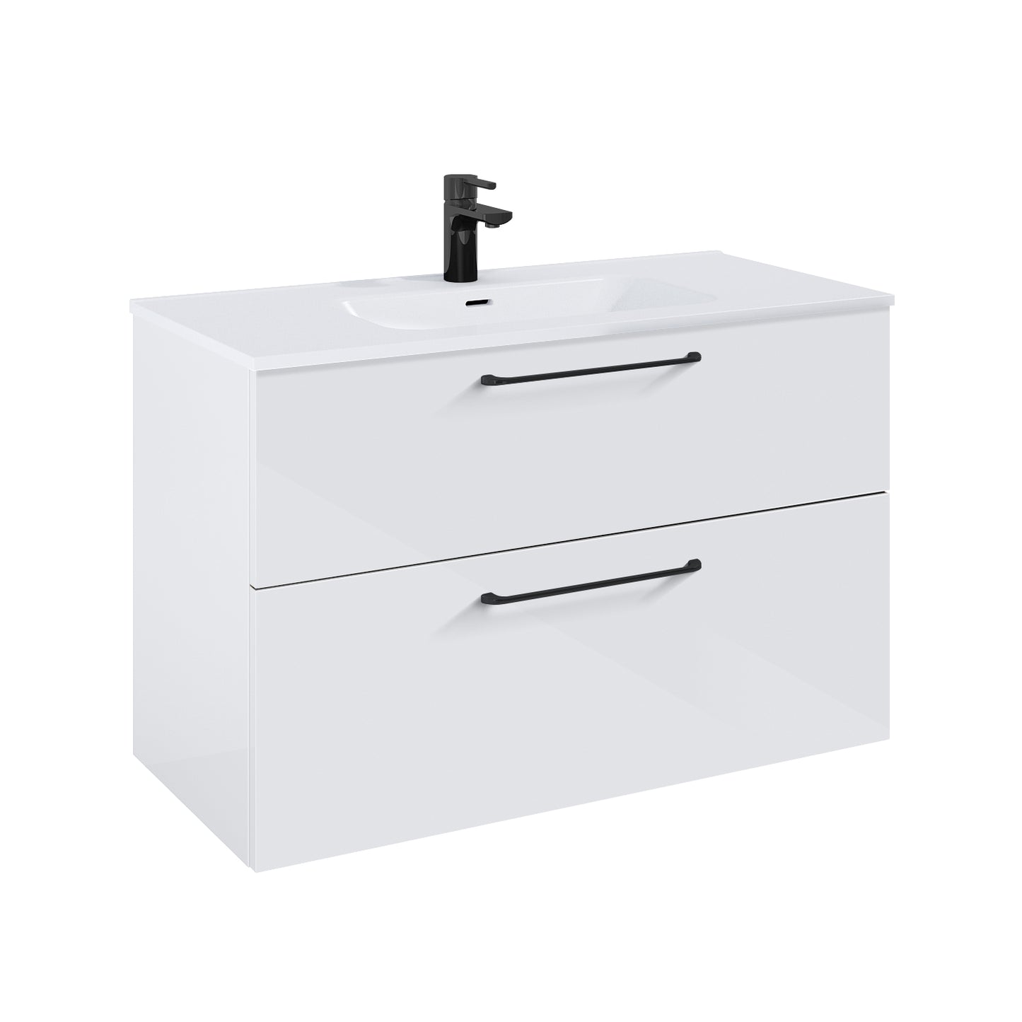 Badeværelsesmøbel Wilma med Porcelænsvask