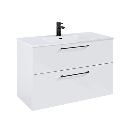 Badeværelsesmøbel Wilma med Porcelænsvask