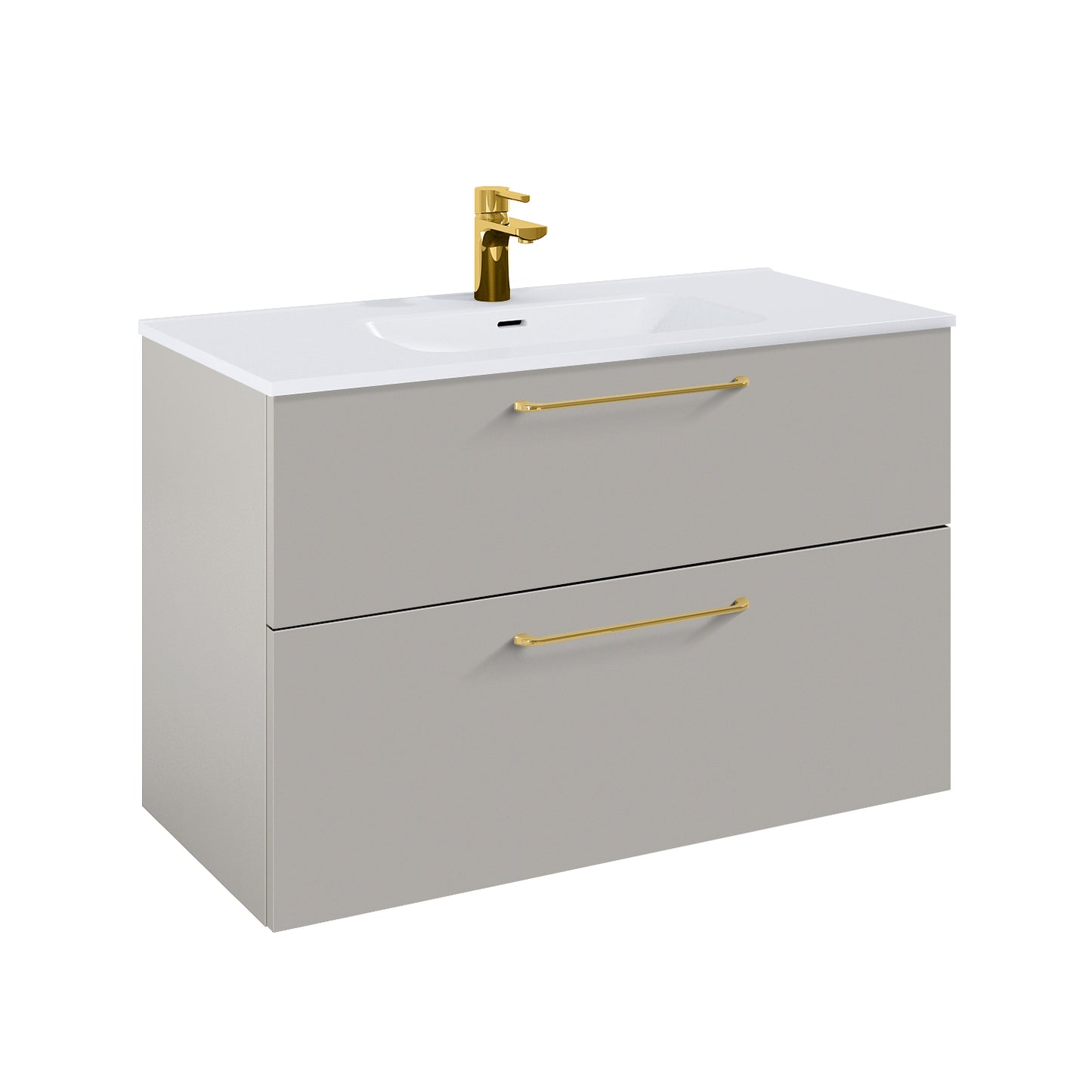 Badeværelsesmøbel Wilma med Porcelænsvask
