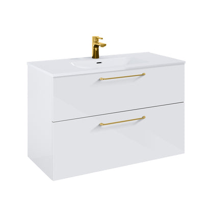 Badeværelsesmøbel Wilma med Porcelænsvask